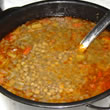 Caldo de lentejas